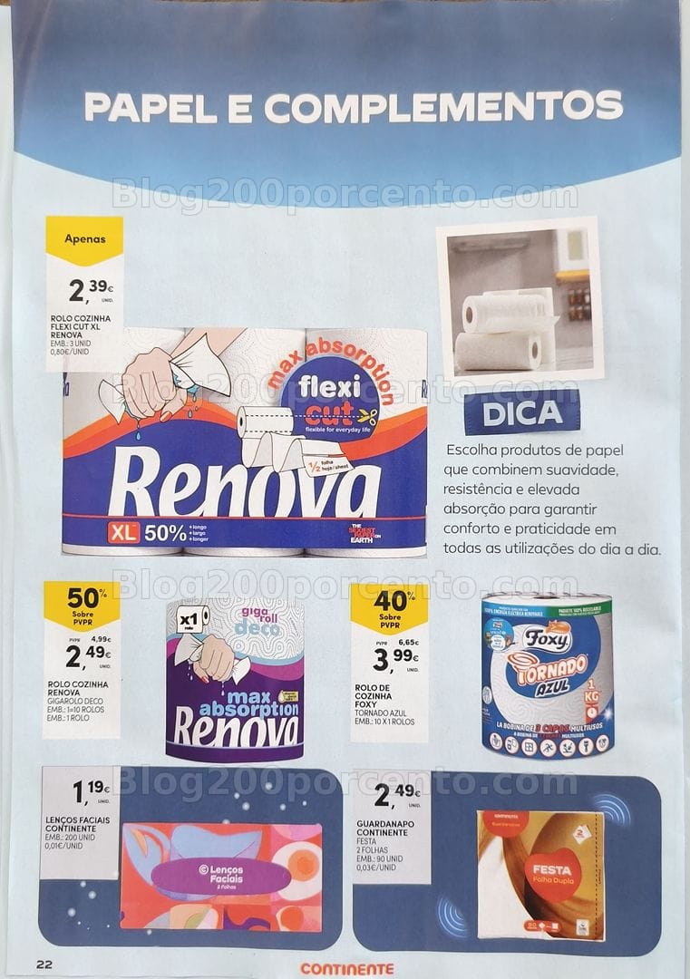 Antevisão Folheto CONTINENTE Especial Limpeza Promoções de 1 a 20 setembro
