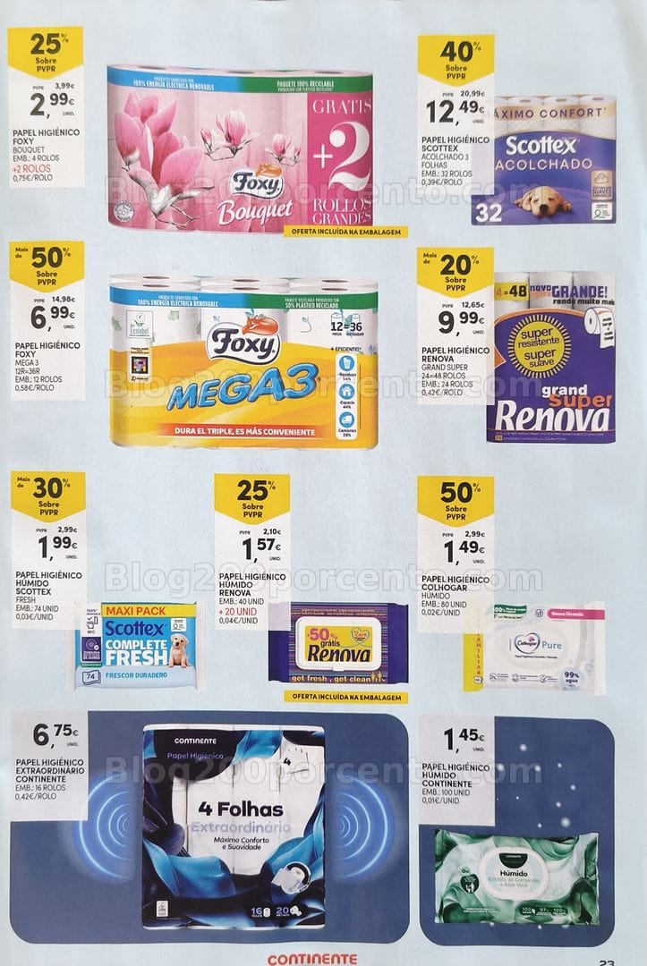 Antevisão Folheto CONTINENTE Especial Limpeza Promoções de 1 a 20 setembro