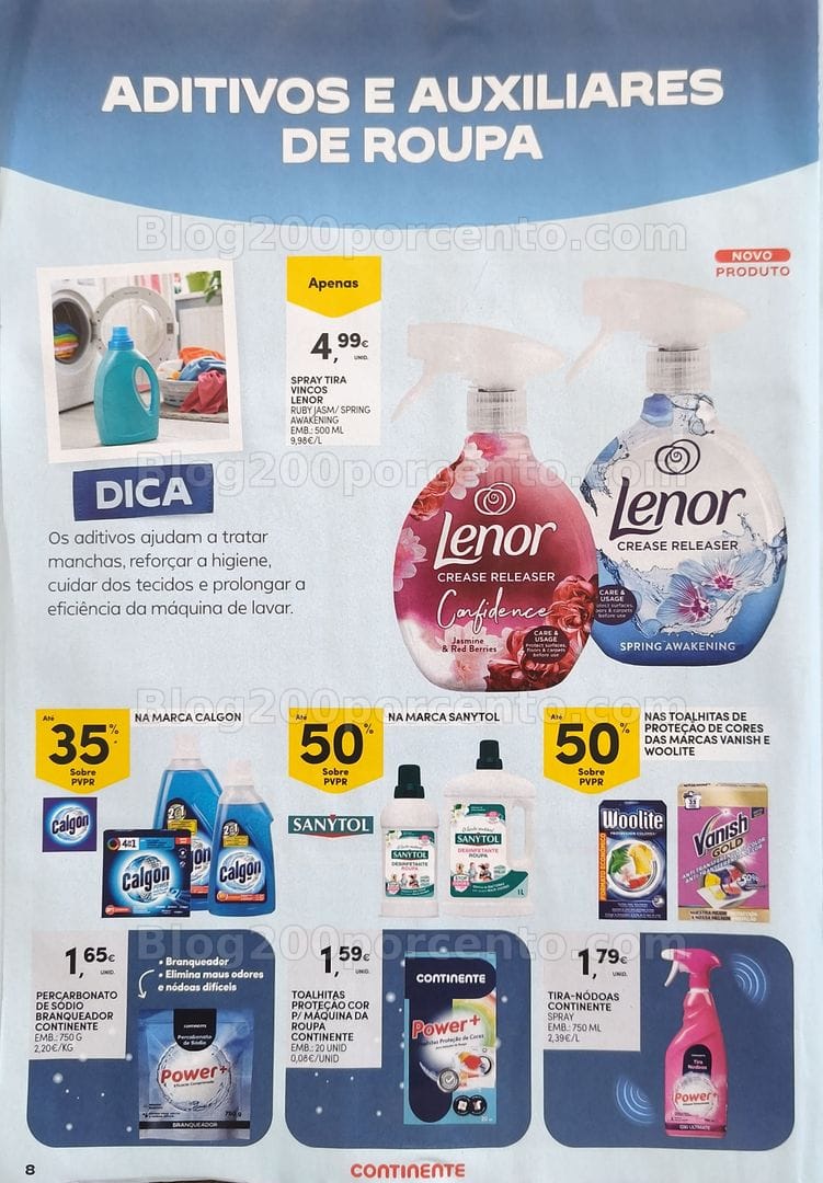 Antevisão Folheto CONTINENTE Especial Limpeza Promoções de 1 a 20 setembro