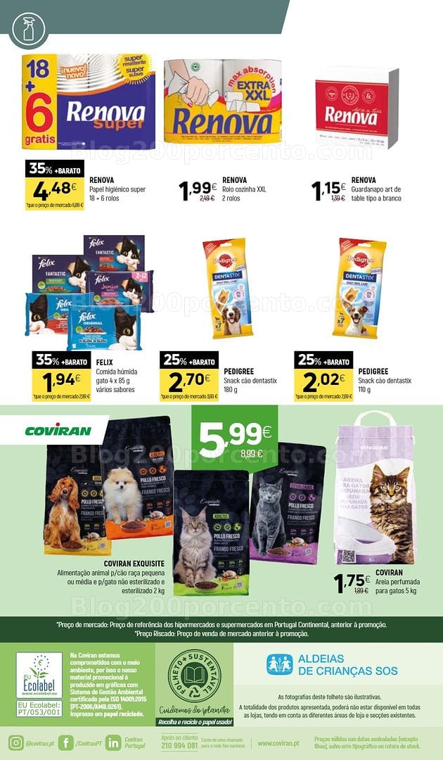 Antevisão Folheto COVIRAN Promoções de 11 a 25 agosto