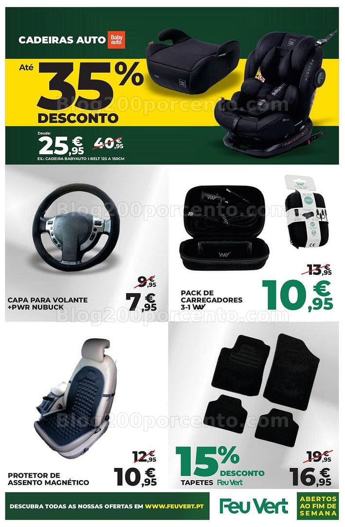 Antevisão Folheto FEU VERT Oficinas Promoções de 3 a 16 setembro