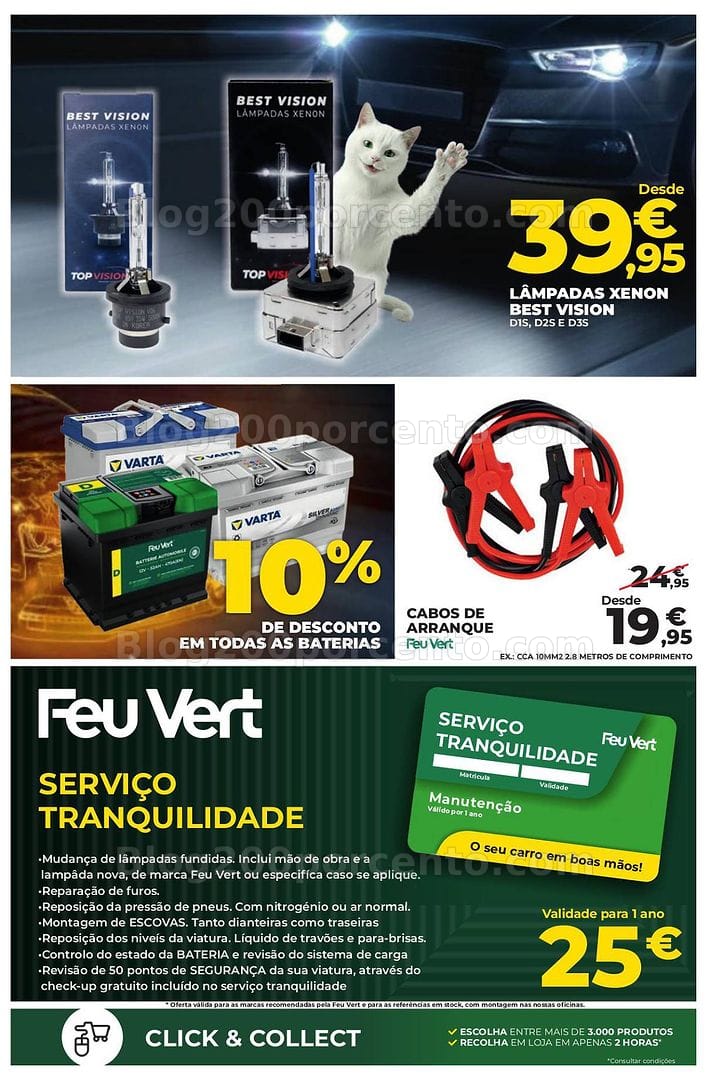 Antevisão Folheto FEU VERT Oficinas Promoções de 3 a 16 setembro