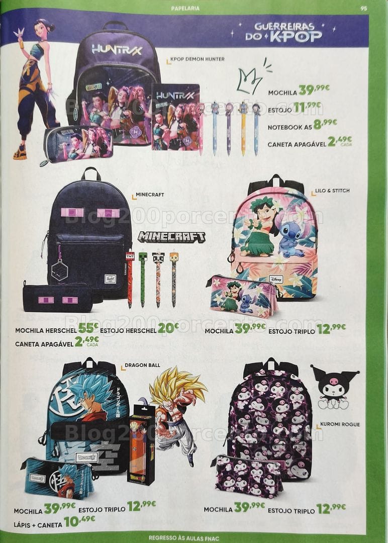 Antevisão Folheto FNAC Catálogo Regresso às Aulas Promoções de 19 agosto a 30 setembro