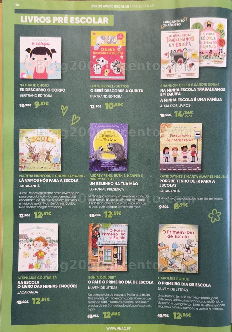 Antevisão Folheto FNAC Catálogo Regresso às Aulas Promoções de 19 agosto a 30 setembro