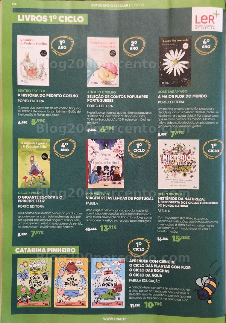 Antevisão Folheto FNAC Catálogo Regresso às Aulas Promoções de 19 agosto a 30 setembro