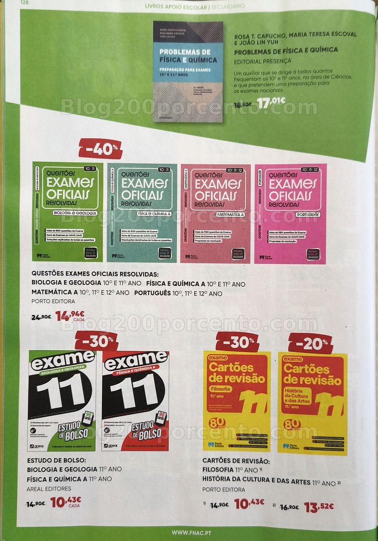 Antevisão Folheto FNAC Catálogo Regresso às Aulas Promoções de 19 agosto a 30 setembro