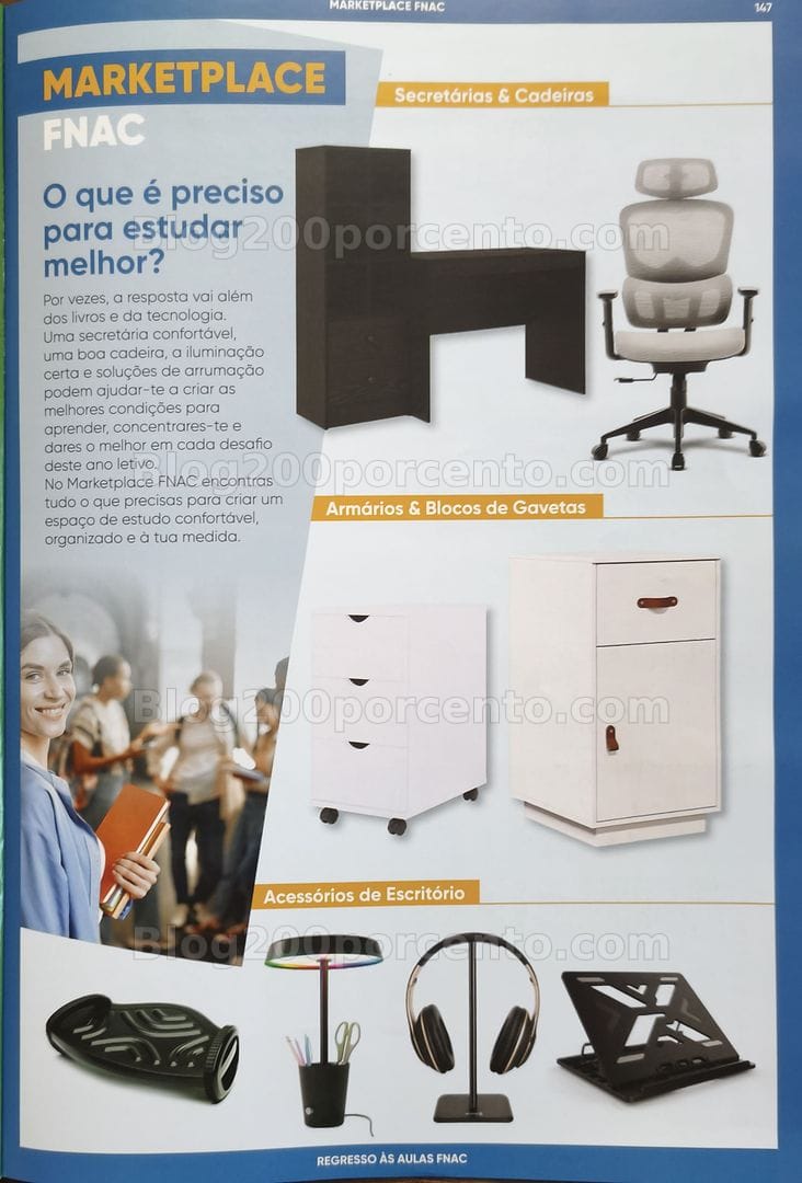Antevisão Folheto FNAC Catálogo Regresso às Aulas Promoções de 19 agosto a 30 setembro