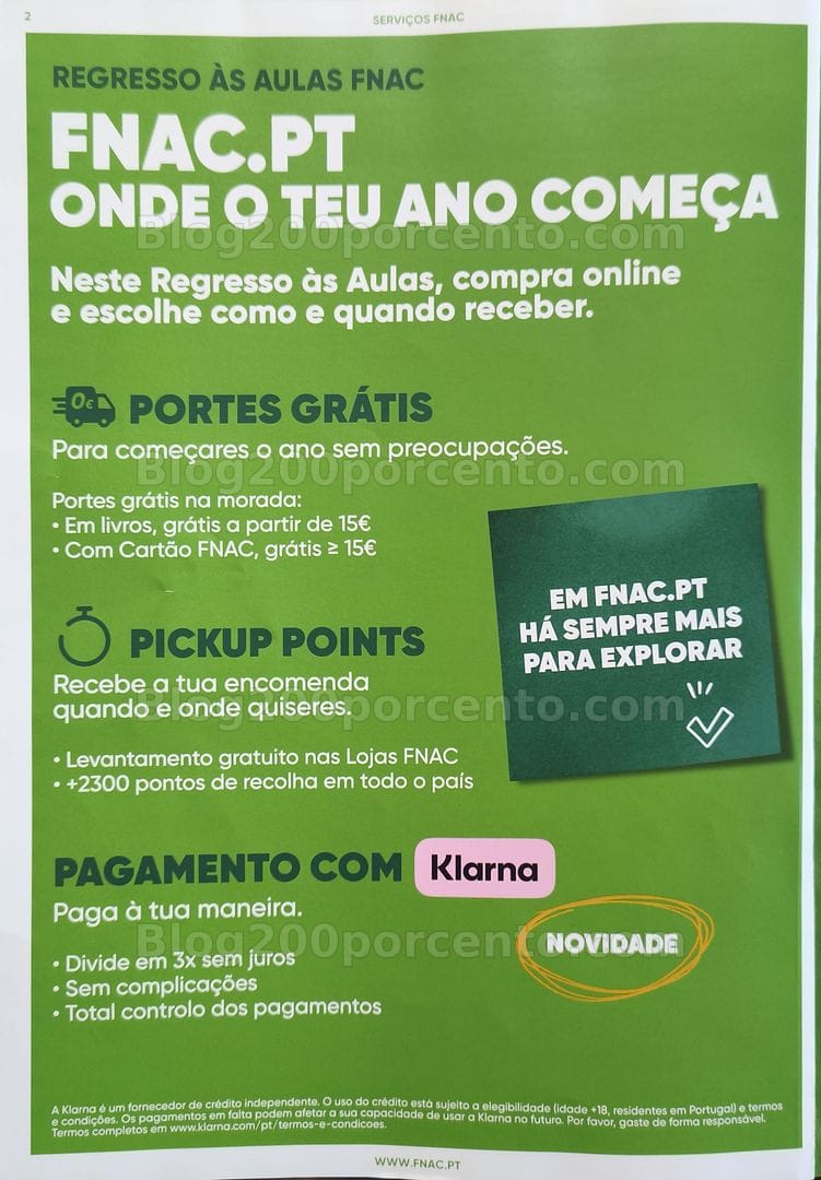 Antevisão Folheto FNAC Catálogo Regresso às Aulas Promoções de 19 agosto a 30 setembro