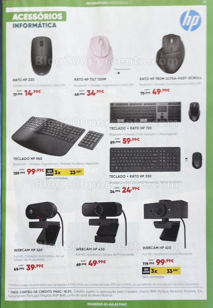 Antevisão Folheto FNAC Catálogo Regresso às Aulas Promoções de 19 agosto a 30 setembro
