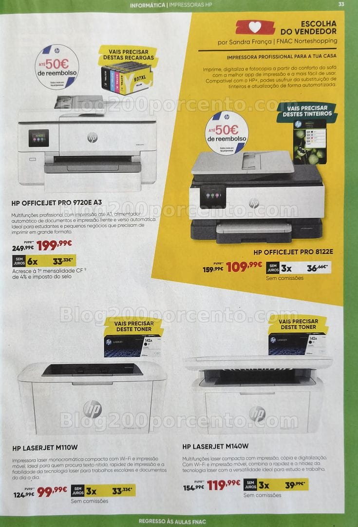 Antevisão Folheto FNAC Catálogo Regresso às Aulas Promoções de 19 agosto a 30 setembro