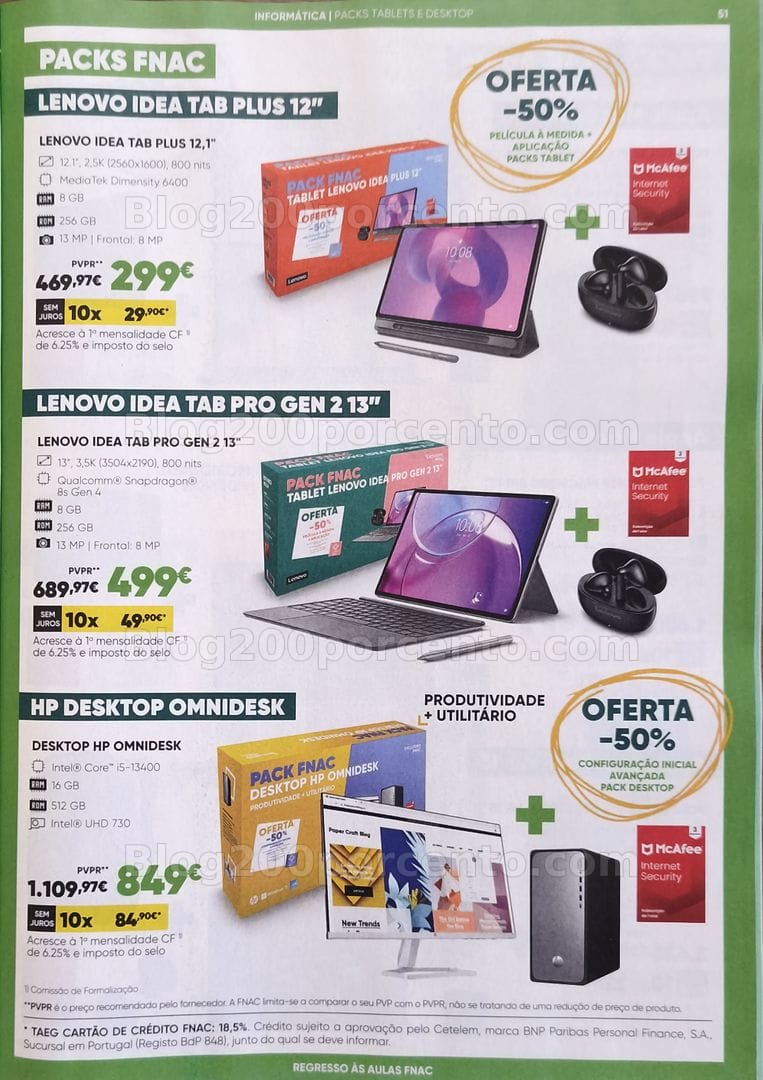 Antevisão Folheto FNAC Catálogo Regresso às Aulas Promoções de 19 agosto a 30 setembro