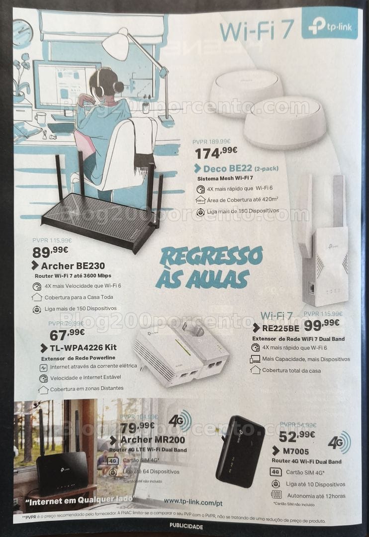 Antevisão Folheto FNAC Catálogo Regresso às Aulas Promoções de 19 agosto a 30 setembro