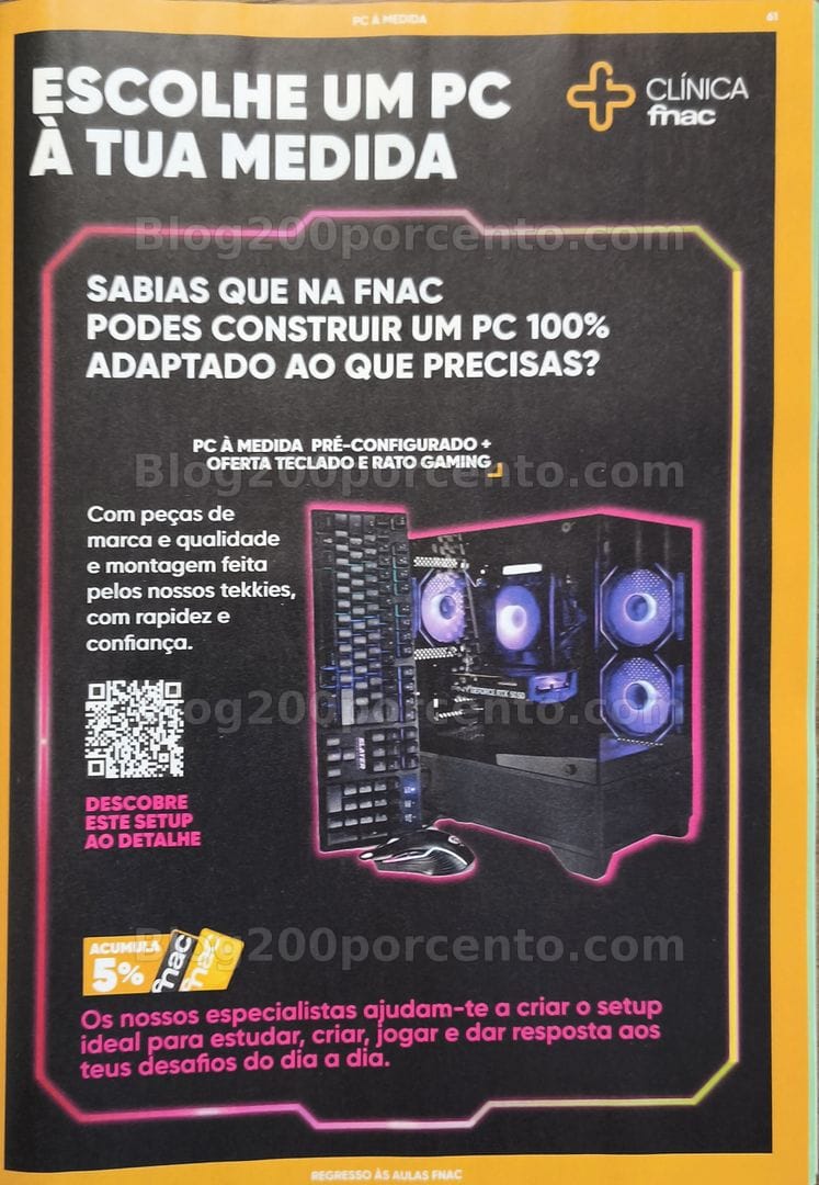 Antevisão Folheto FNAC Catálogo Regresso às Aulas Promoções de 19 agosto a 30 setembro