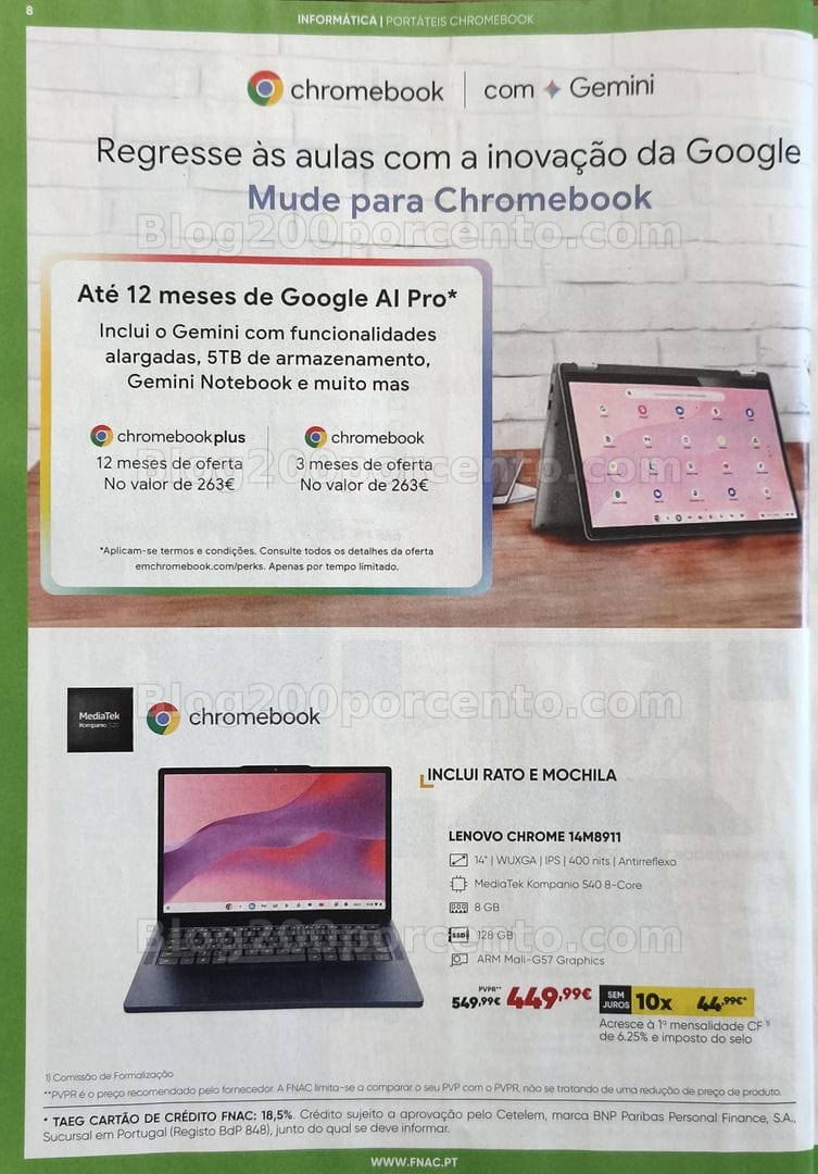 Antevisão Folheto FNAC Catálogo Regresso às Aulas Promoções de 19 agosto a 30 setembro