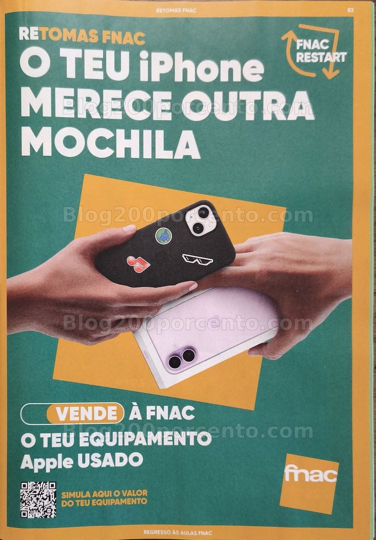 Antevisão Folheto FNAC Catálogo Regresso às Aulas Promoções de 19 agosto a 30 setembro