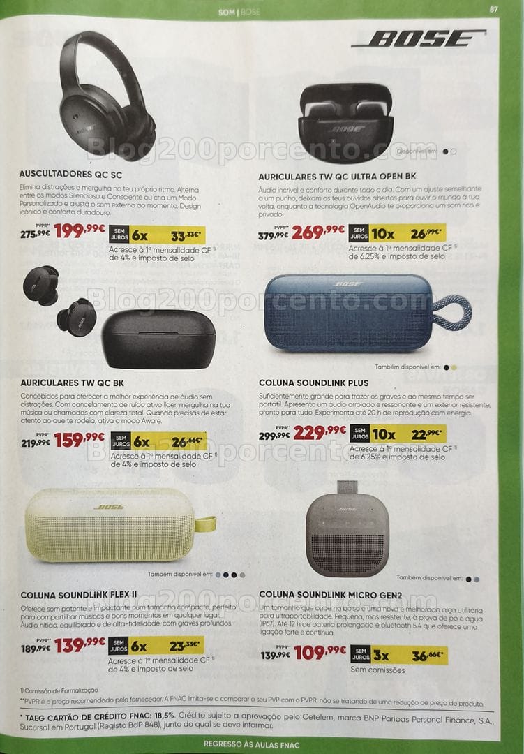 Antevisão Folheto FNAC Catálogo Regresso às Aulas Promoções de 19 agosto a 30 setembro