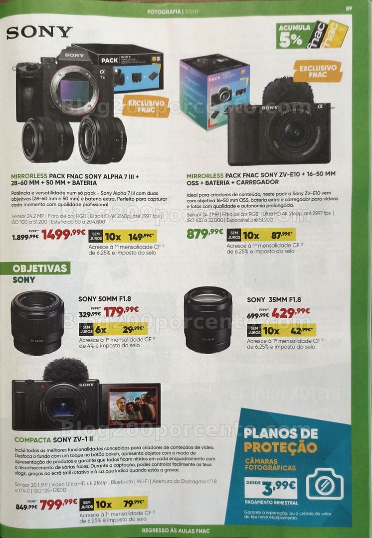 Antevisão Folheto FNAC Catálogo Regresso às Aulas Promoções de 19 agosto a 30 setembro