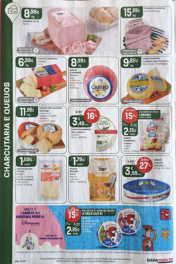 Antevisão Folheto INTERMARCHÉ Promoções de 27 agosto a 2 setembro