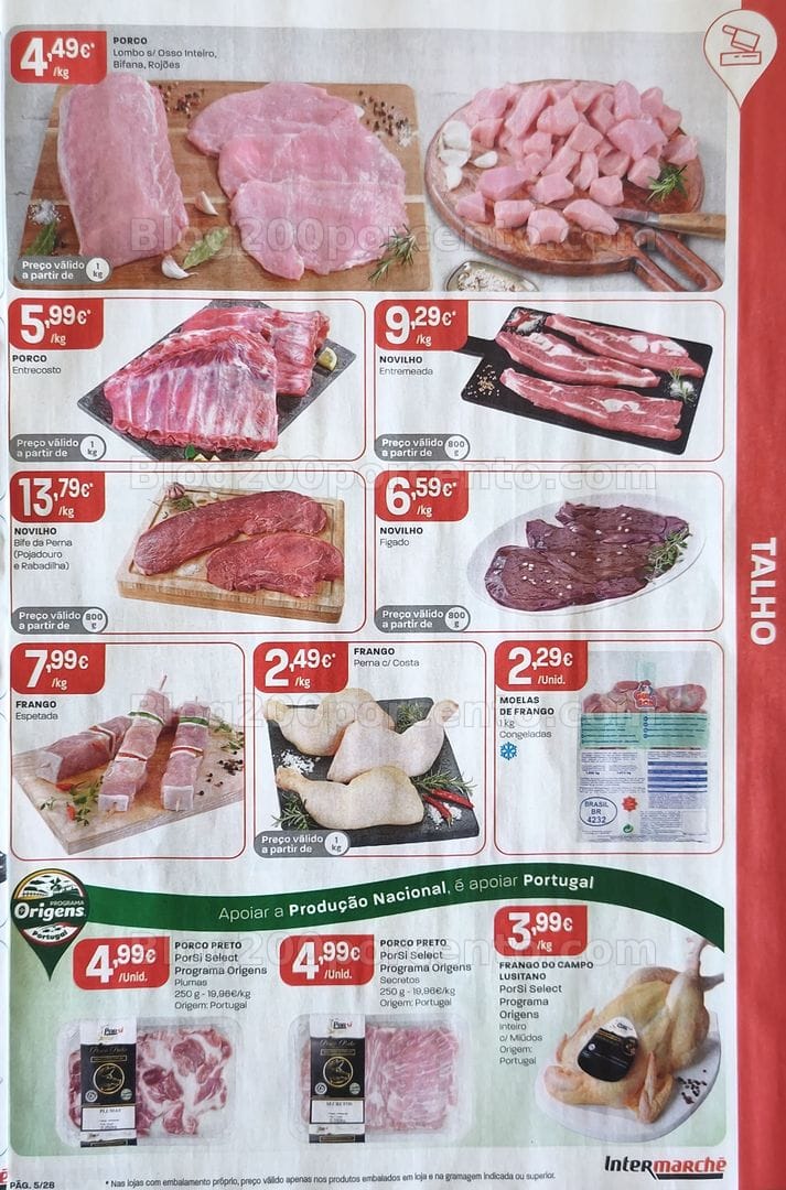Antevisão Folheto INTERMARCHÉ Promoções de 27 agosto a 2 setembro