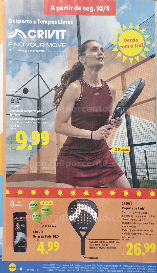 Antevisão Folheto LIDL Bazar Promoções de 10 a 20 agosto