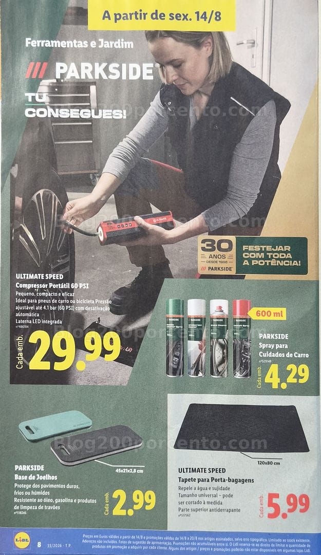 Antevisão Folheto LIDL Bazar Promoções de 10 a 20 agosto
