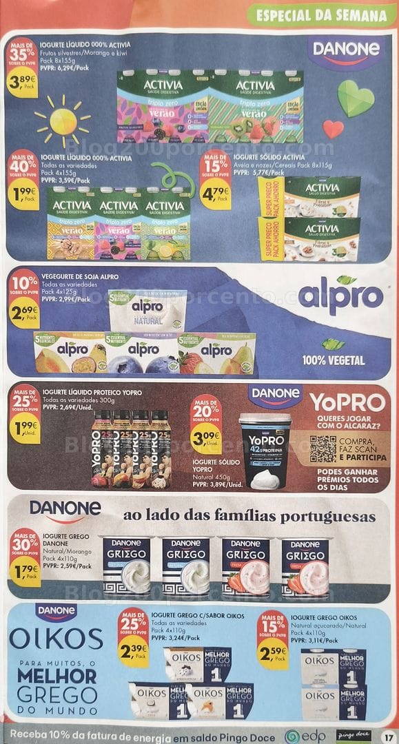 Antevisão Folheto PINGO DOCE Promoções de 18 a 24 agosto