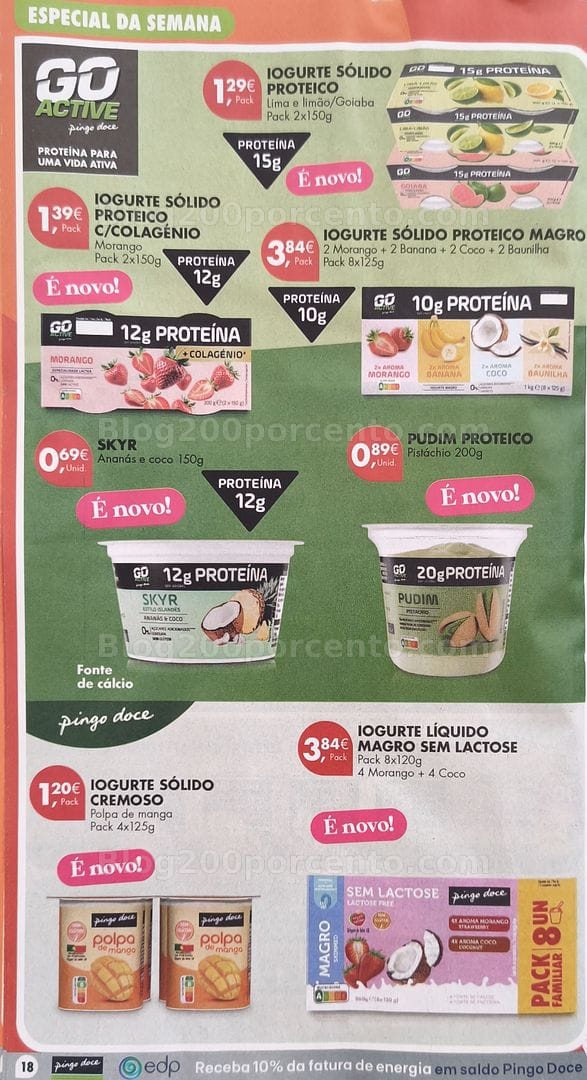 Antevisão Folheto PINGO DOCE Promoções de 18 a 24 agosto