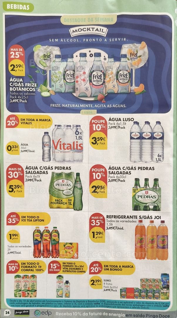 Antevisão Folheto PINGO DOCE Promoções de 18 a 24 agosto