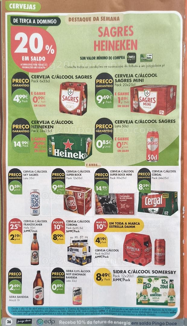 Antevisão Folheto PINGO DOCE Promoções de 18 a 24 agosto