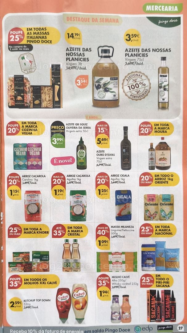 Antevisão Folheto PINGO DOCE Promoções de 18 a 24 agosto