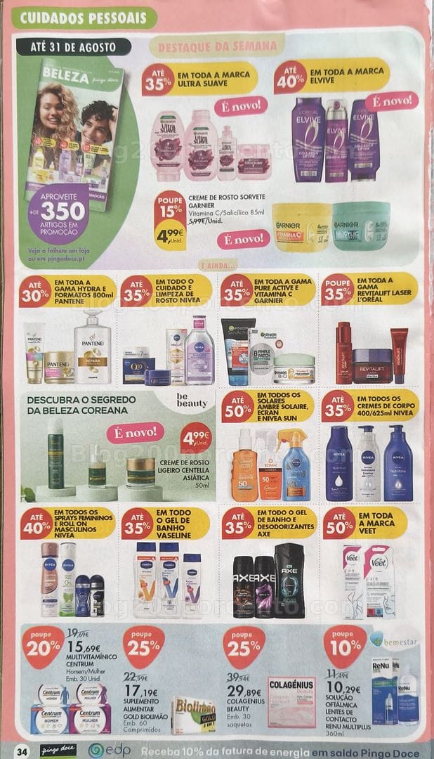 Antevisão Folheto PINGO DOCE Promoções de 18 a 24 agosto