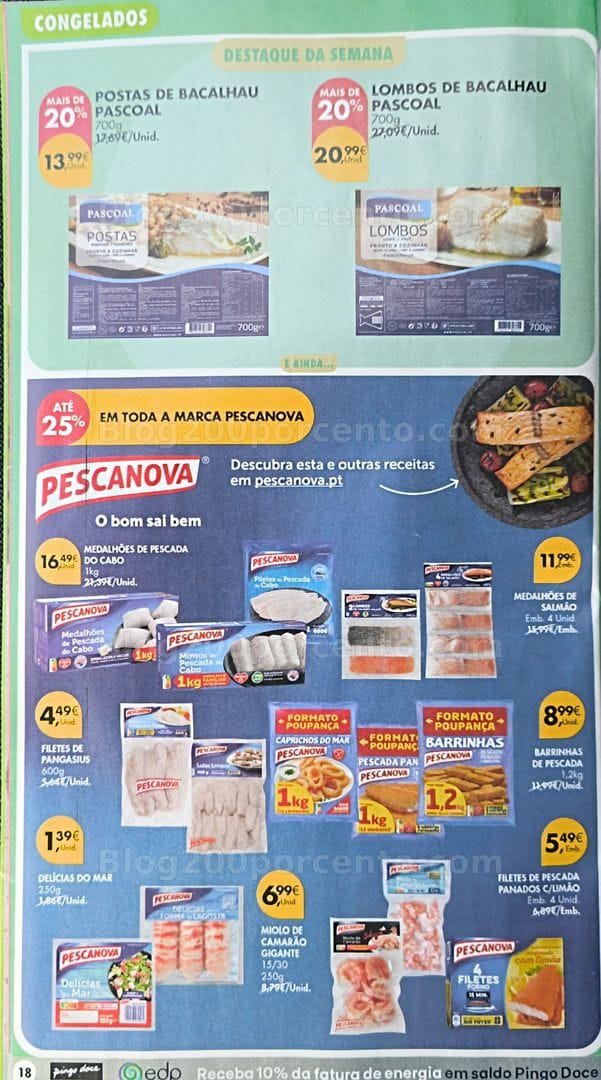 Antevisão Folheto PINGO DOCE Promoções de 25 a 31 agosto