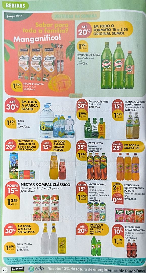 Antevisão Folheto PINGO DOCE Promoções de 25 a 31 agosto