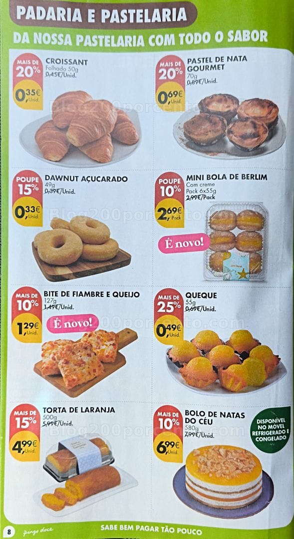 Antevisão Folheto PINGO DOCE Promoções de 25 a 31 agosto
