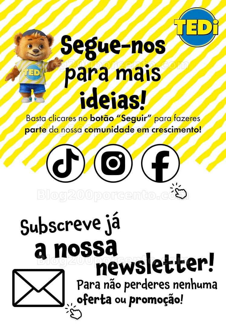 Antevisão Folheto TEDI Regresso às Aulas Promoções de 14 a 23 agosto