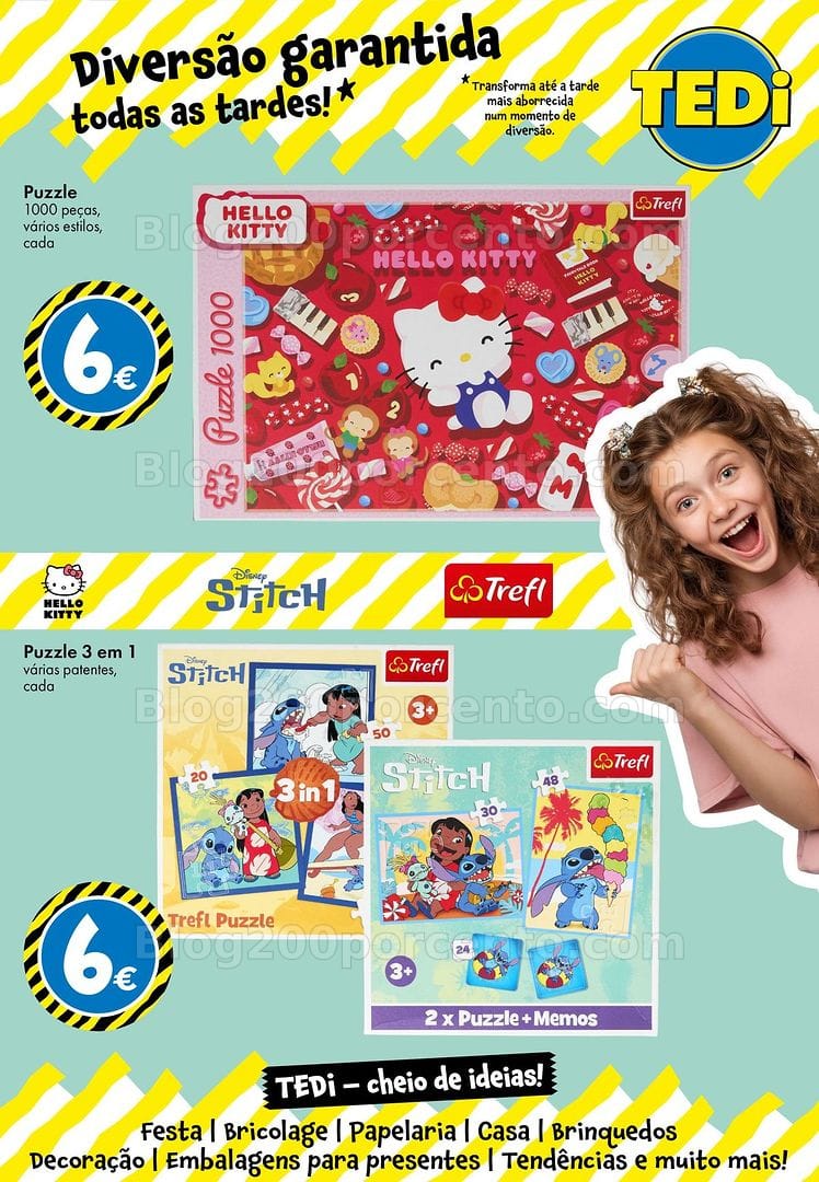 Antevisão Folheto TEDI Regresso às Aulas Promoções de 14 a 23 agosto