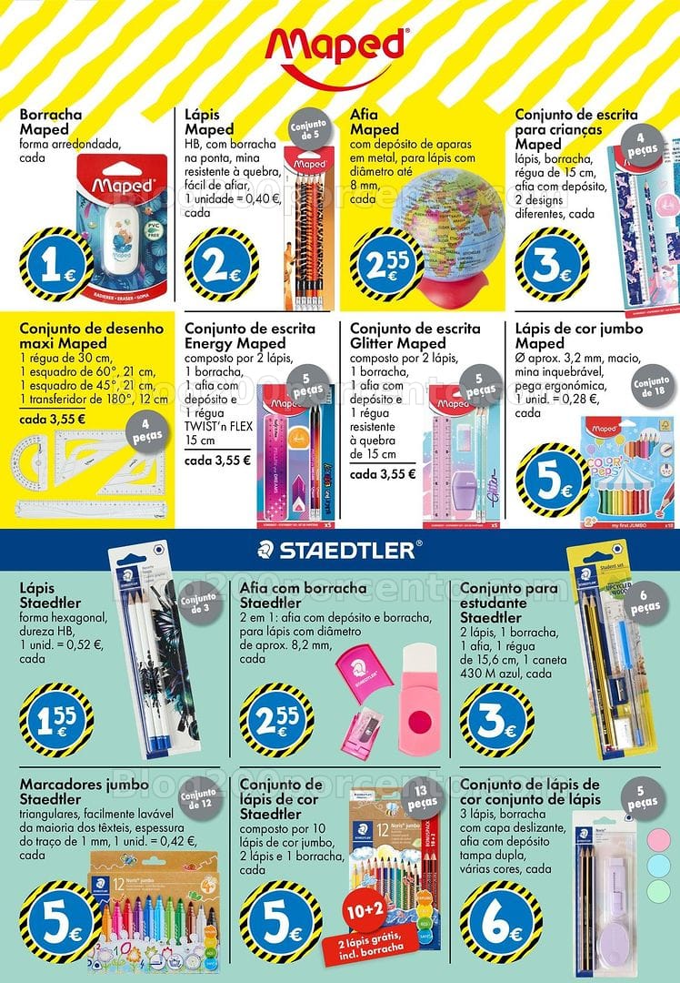 Antevisão Folheto TEDI Regresso às Aulas Promoções de 14 a 23 agosto