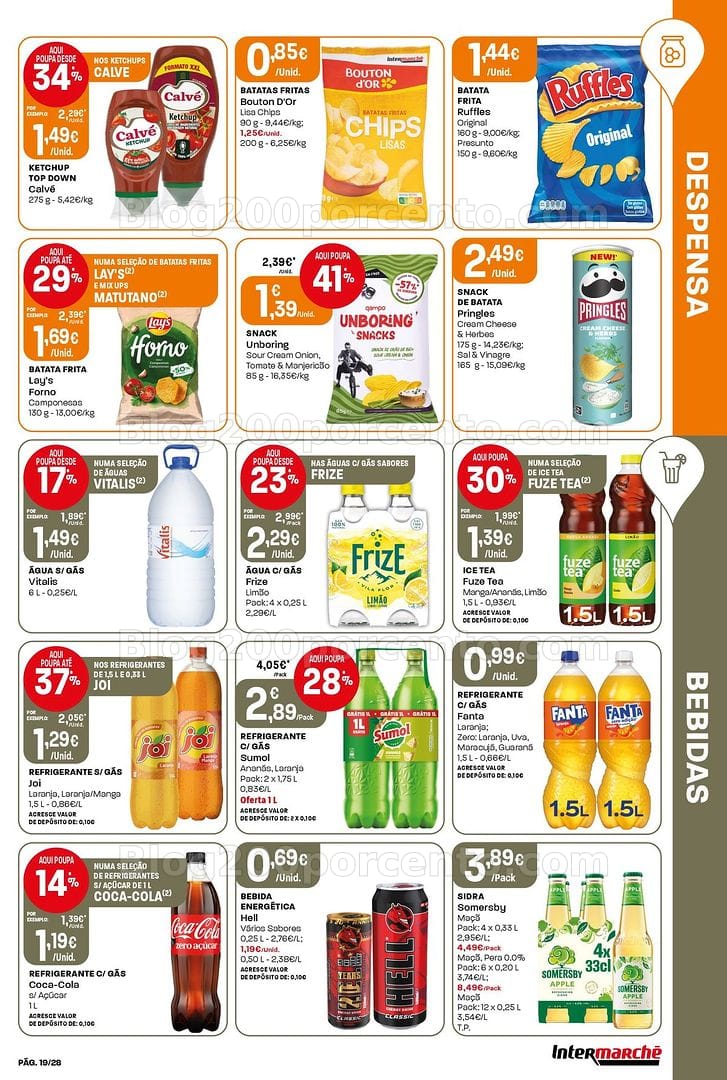 Antevisão Folheto INTERMARCHÉ Contact Promoções de 27 agosto a 2 setembro