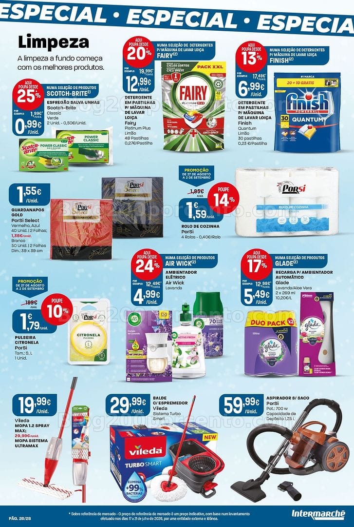 Antevisão Folheto INTERMARCHÉ Contact Promoções de 27 agosto a 2 setembro