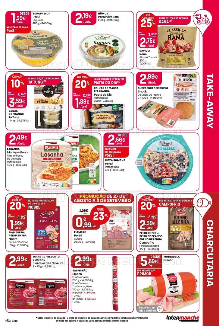 Antevisão Folheto INTERMARCHÉ Contact Promoções de 27 agosto a 2 setembro