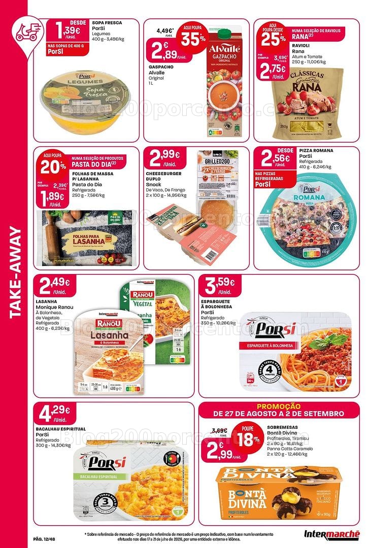 Antevisão Folheto INTERMARCHÉ Super Promoções de 27 agosto a 2 setembro