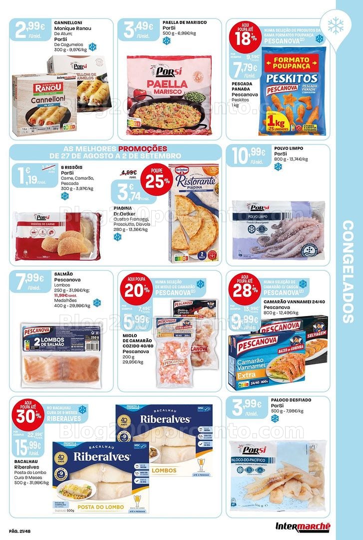 Antevisão Folheto INTERMARCHÉ Super Promoções de 27 agosto a 2 setembro
