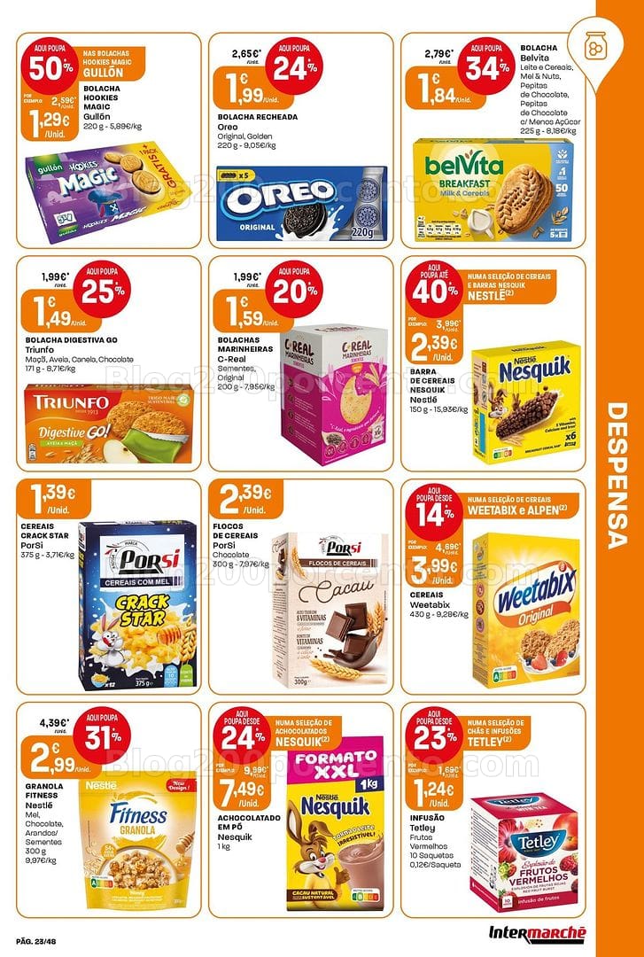 Antevisão Folheto INTERMARCHÉ Super Promoções de 27 agosto a 2 setembro