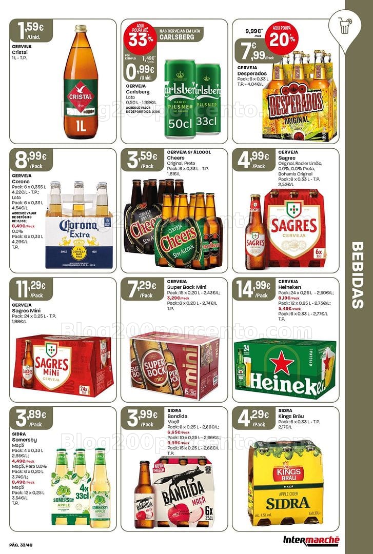 Antevisão Folheto INTERMARCHÉ Super Promoções de 27 agosto a 2 setembro