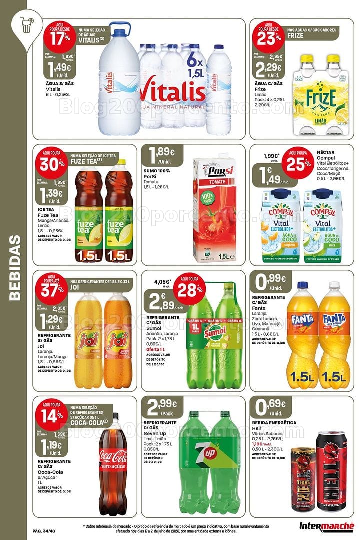 Antevisão Folheto INTERMARCHÉ Super Promoções de 27 agosto a 2 setembro