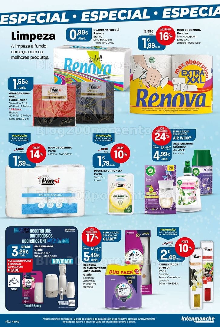 Antevisão Folheto INTERMARCHÉ Super Promoções de 27 agosto a 2 setembro