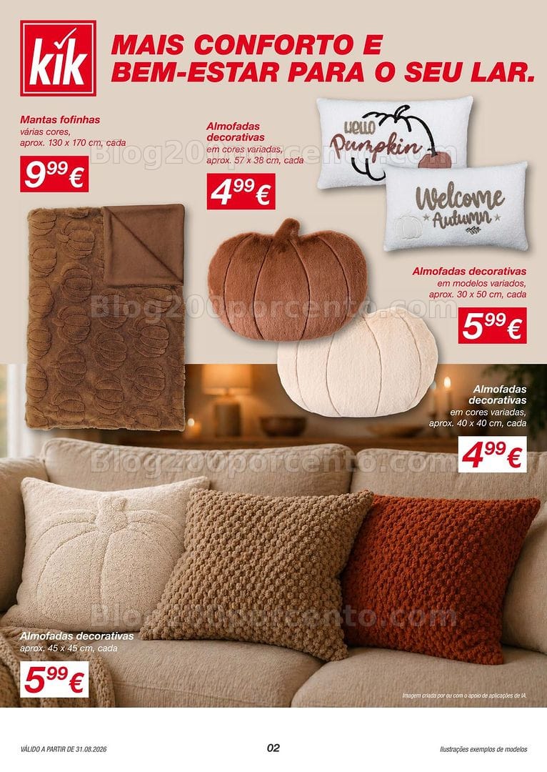 Antevisão Folheto KIK Promoções a partir de 31 agosto