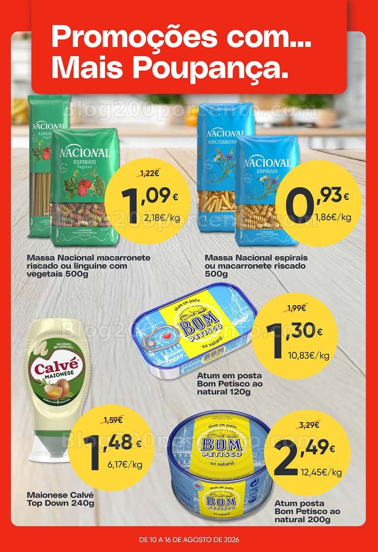 Antevisão Folheto FROIZ Promoções de 10 a 16 agosto