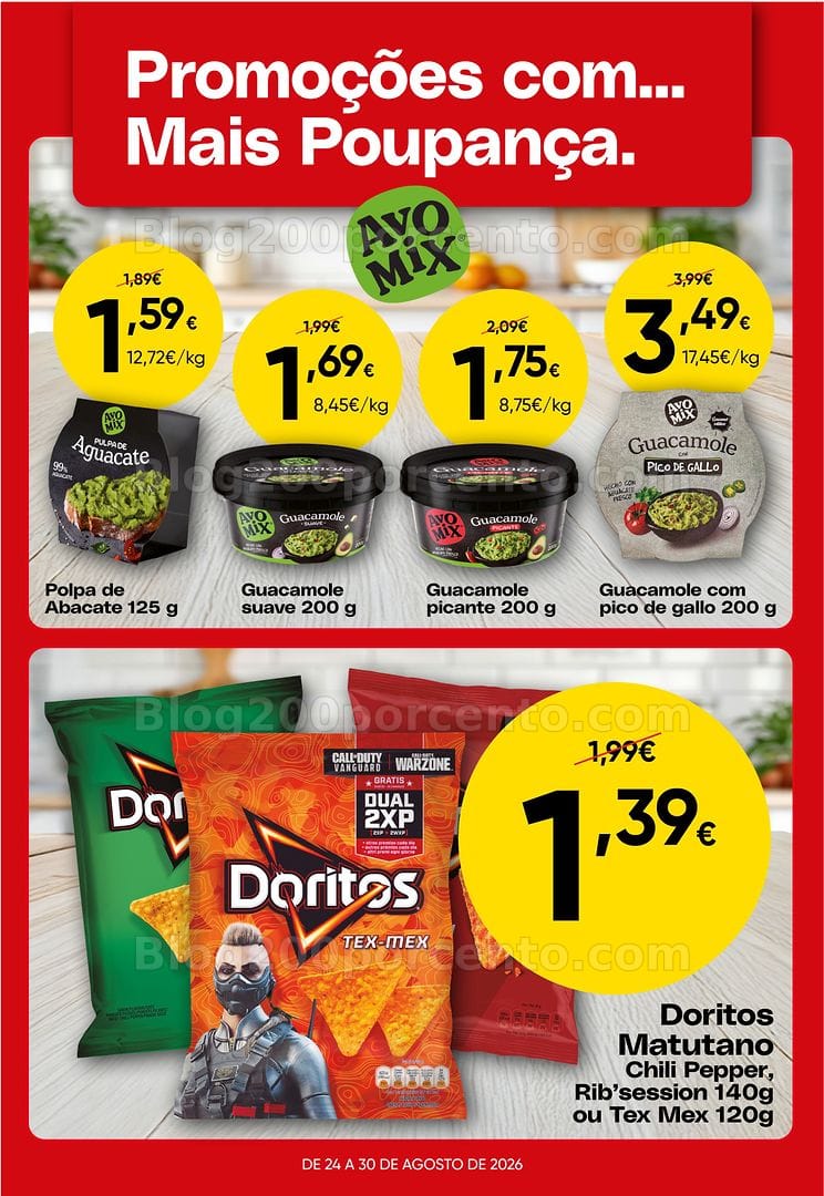 Antevisão Folheto FROIZ Promoções de 24 a 30 agosto