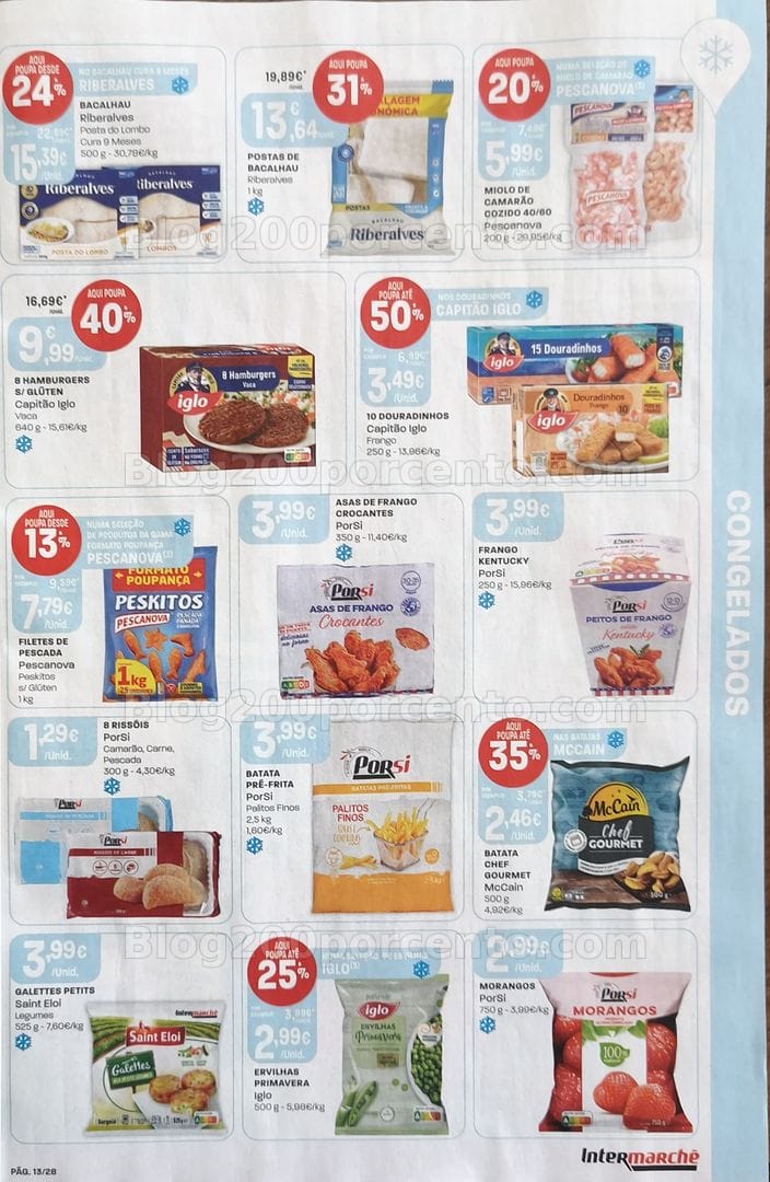 Antevisão Folheto INTERMARCHÉ Promoções de 13 a 19 agosto